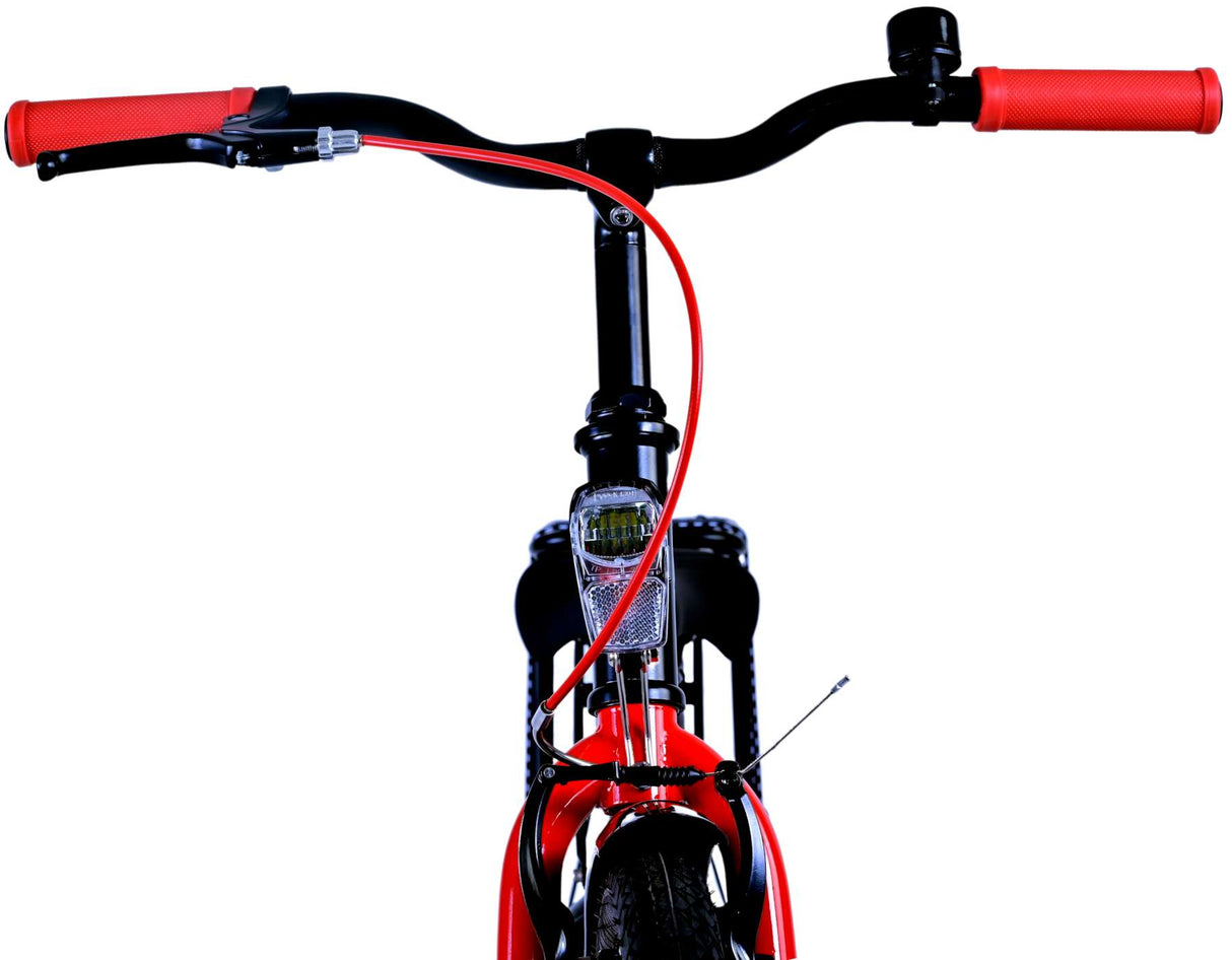Volare Thombike Kinderfahrrad - Jungen - 26 Zoll - Schwarz Rot