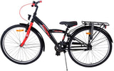 Volare Thombike Kinderfahrrad - Jungen - 26 Zoll - Schwarz Rot