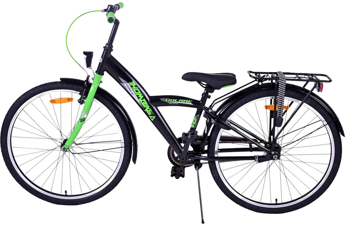 Volare Thombike Kinderfahrrad - Jungen - 26 Zoll - Schwarz Grün
