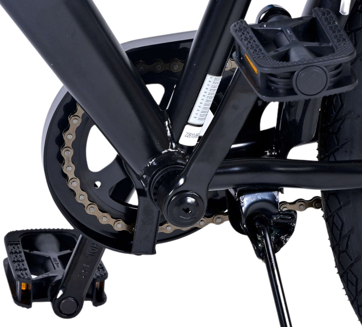 Volare Thombike Kinderfahrrad - Jungen - 26 Zoll - Schwarz Blau