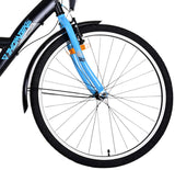 Volare Thombike Kinderfahrrad - Jungen - 26 Zoll - Schwarz Blau - 3 Gänge