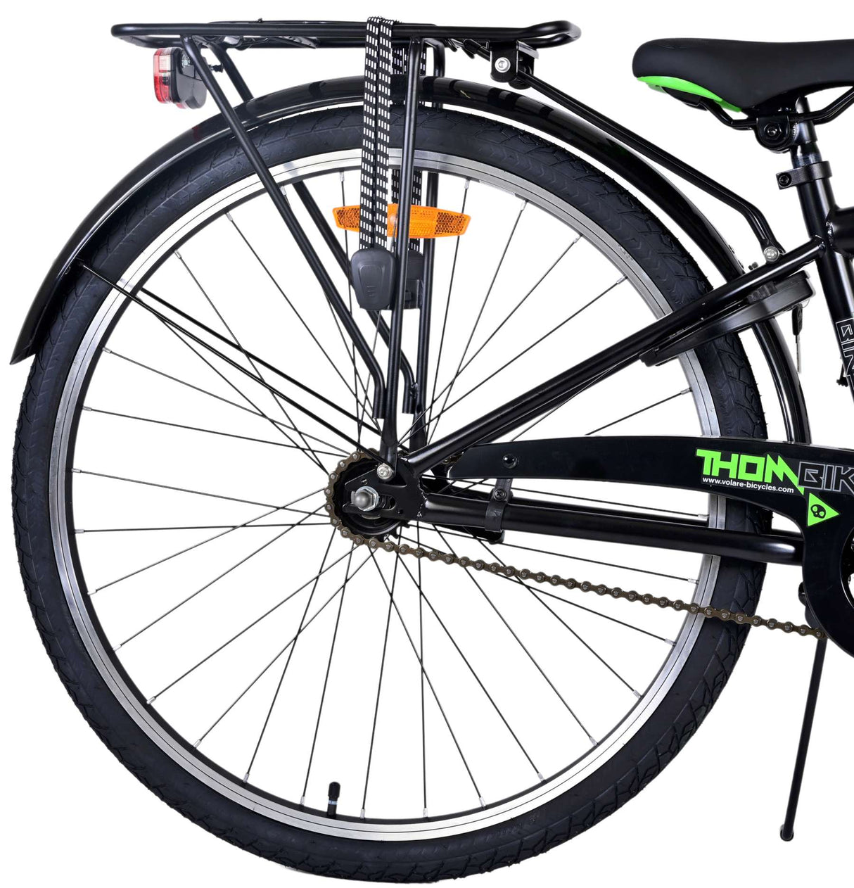 Volare Thombike Kinderfahrrad - Jungen - 26 Zoll - Schwarz Grün