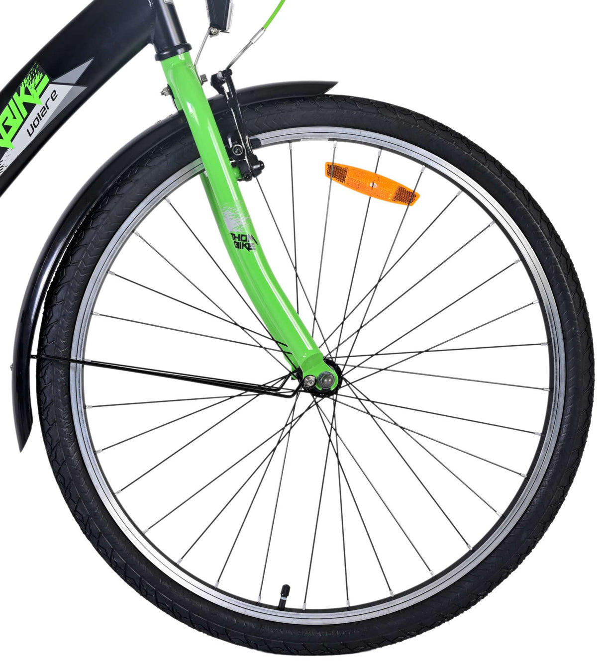 Volare Thombike Kinderfahrrad - Jungen - 26 Zoll - Schwarz Grün