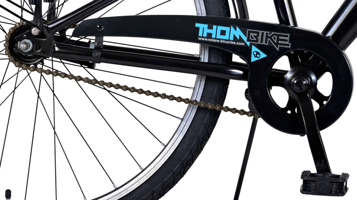 Volare Thombike Kinderfahrrad - Jungen - 26 Zoll - Schwarz Blau