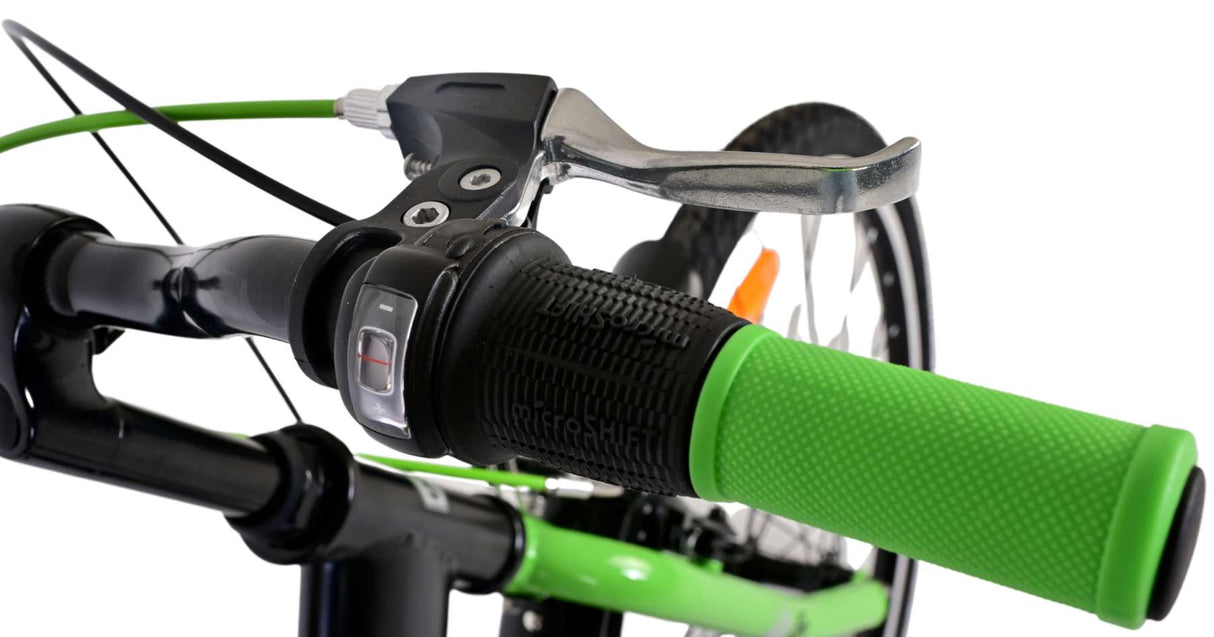 Volare Thombike Kinderfahrrad - Jungen - 26 Zoll - Schwarz Grün - 3 Gänge