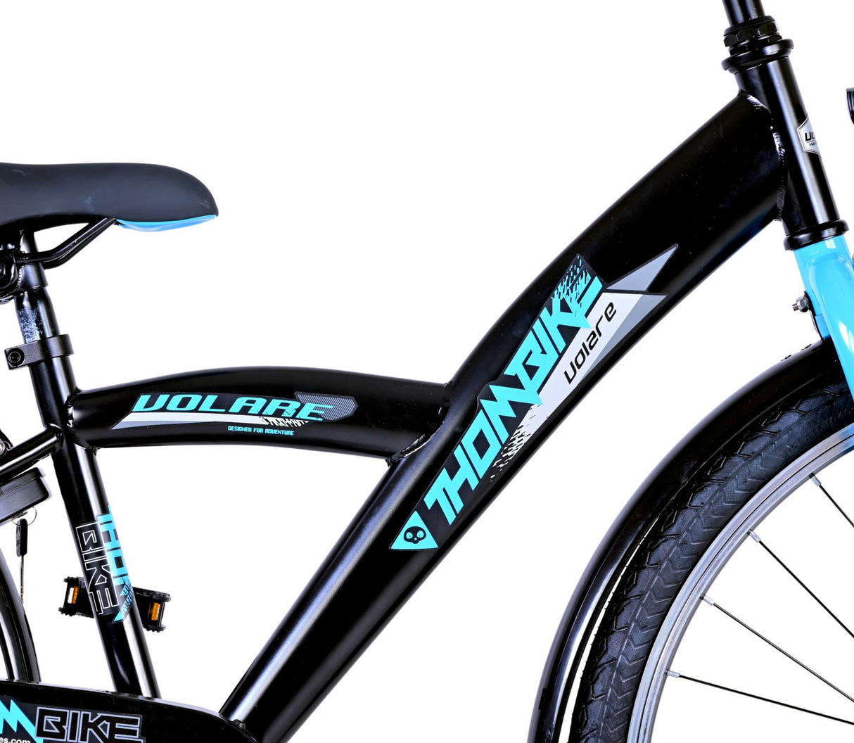 Volare Thombike Kinderfahrrad - Jungen - 26 Zoll - Schwarz Blau