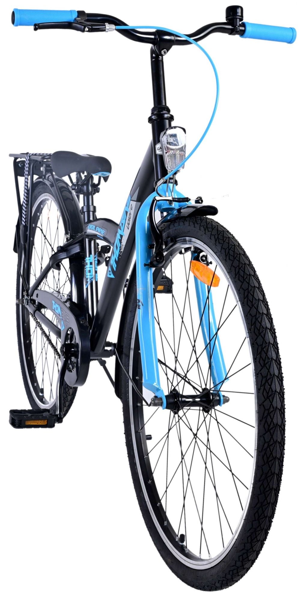 Volare Thombike Kinderfahrrad - Jungen - 26 Zoll - Schwarz Blau