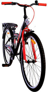 Volare Thombike Kinderfahrrad - Jungen - 26 Zoll - Schwarz Rot