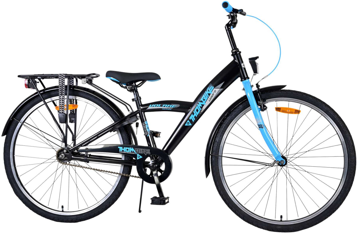 Volare Thombike Kinderfahrrad - Jungen - 26 Zoll - Schwarz Blau