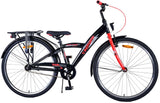 Volare Thombike Kinderfahrrad - Jungen - 26 Zoll - Schwarz Rot
