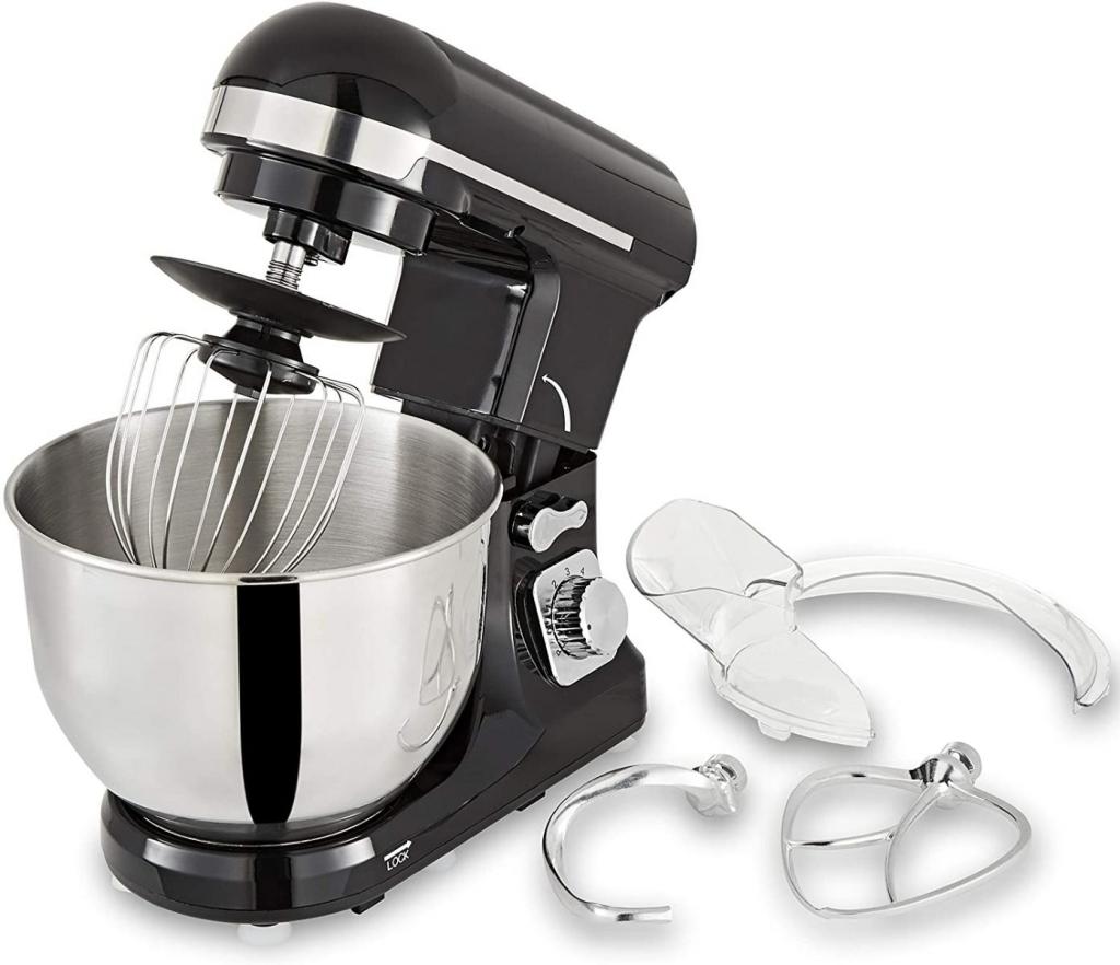 Topmatic PKM-1400.2 Schwarz Solo Multifunktionsmixer 1400W 1400 Watt 5 L Küchenmaschine Teigmaschine