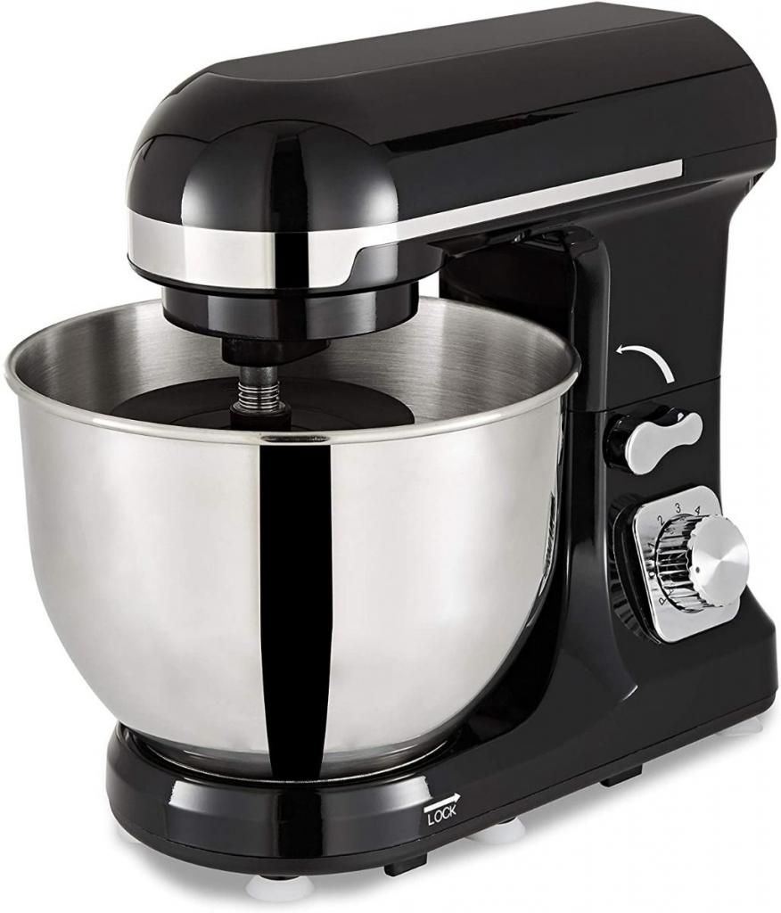Topmatic PKM-1400.2 Schwarz Solo Multifunktionsmixer 1400W 1400 Watt 5 L Küchenmaschine Teigmaschine