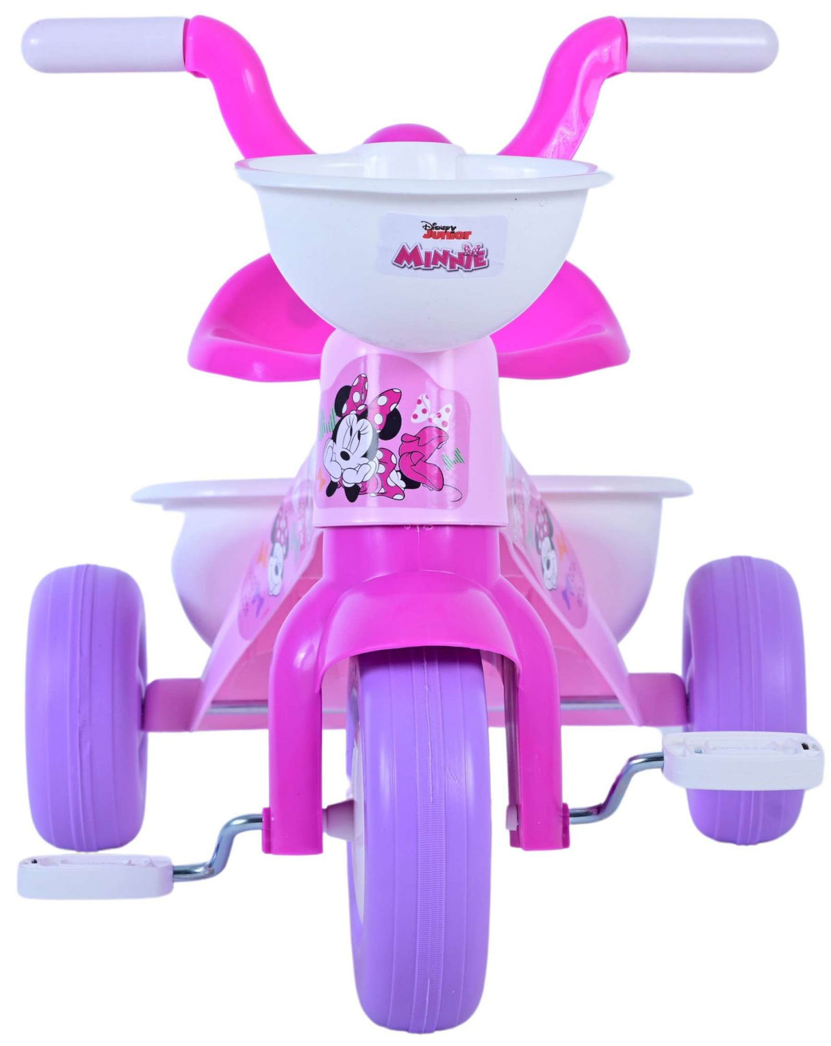 Volare Dreirad Disney Minnie für Mädchen in Rosa - Ideal für Kinder von 1 bis 3 Jahren