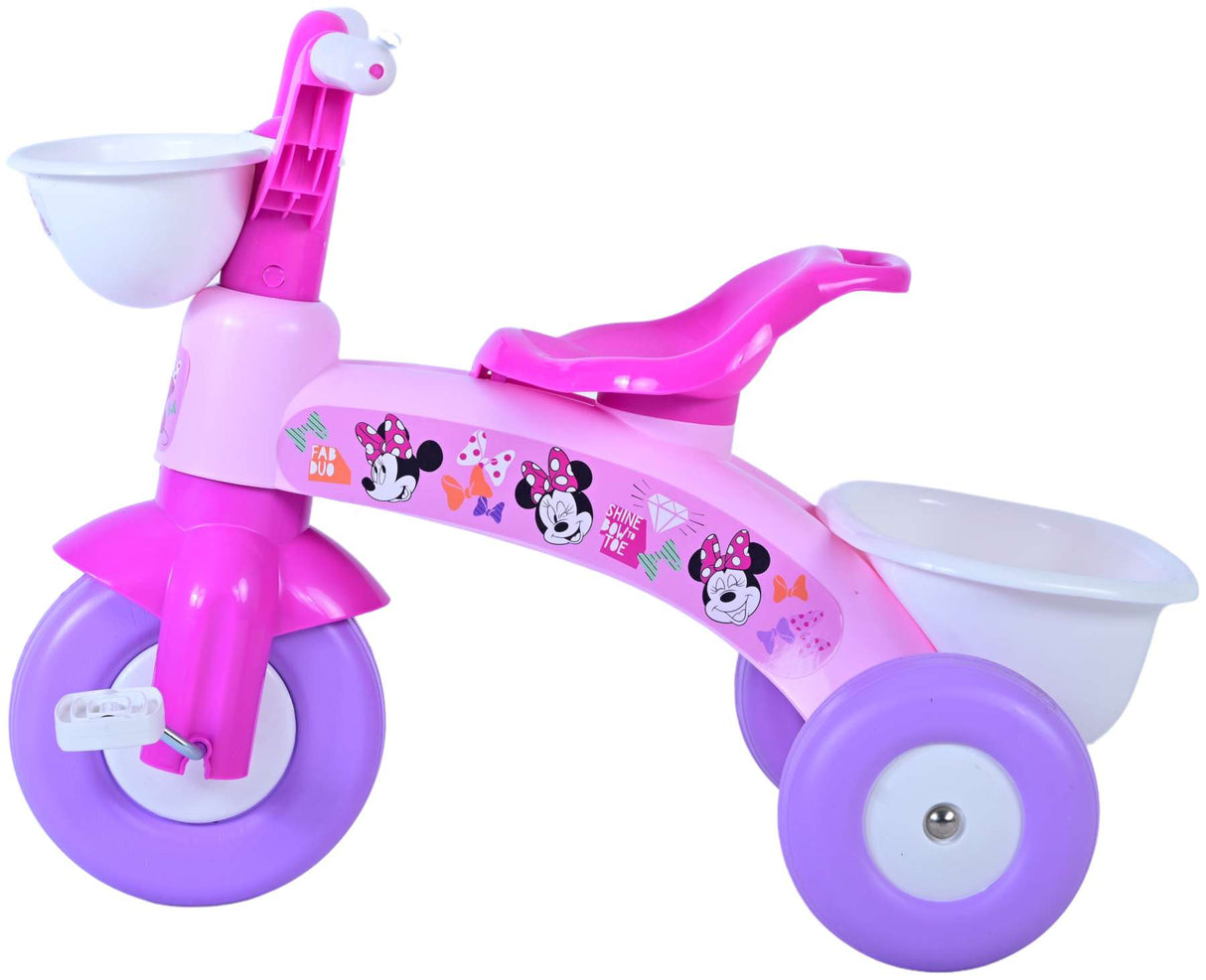 Volare Dreirad Disney Minnie für Mädchen in Rosa - Ideal für Kinder von 1 bis 3 Jahren
