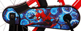 Volare Marvel Spiderman 16 Zoll Kinderfahrrad blau/rot mit zwei Handbremsen - Sicherheit, Komfort und Spaß in einem!