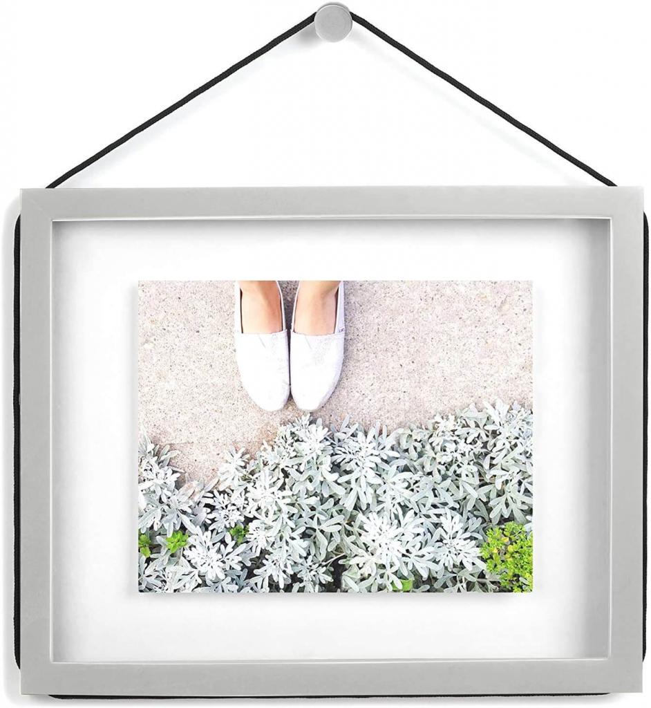 Umbra Corda 311201-918 Fotorahmen, 27,9 x 35,6 cm, 20,3 x 25,4 cm, Grau Bilderrahmen