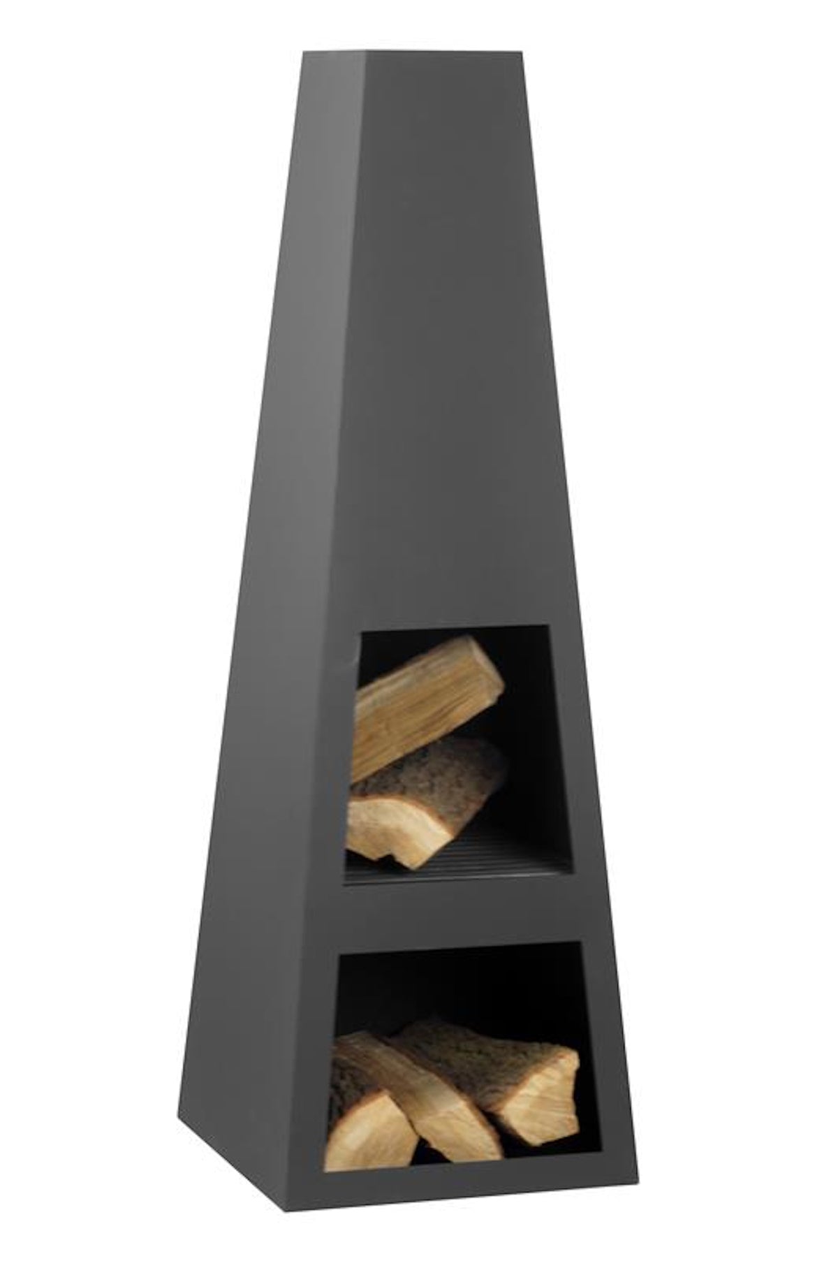 Markone Gartenkamin 203-1 (Unlackiert): 40 x 40 x 118 cm
