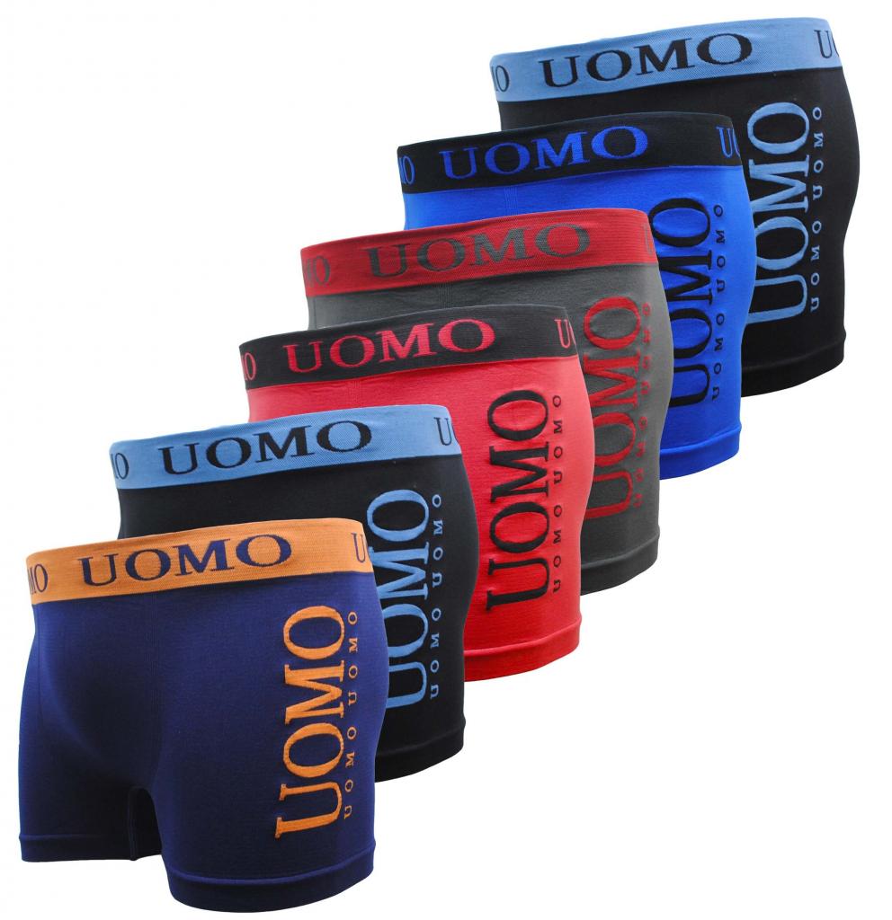 Garcia Pescara Uomo9 Herren Boxershorts Größe XL/XXL 6er Pack Unterhosen