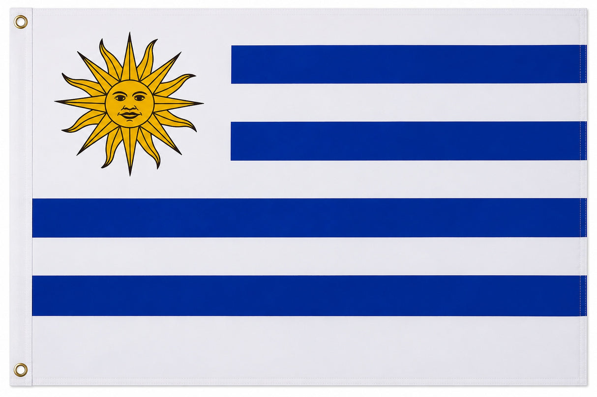 Flagge Uruguay 90 x 150 cm