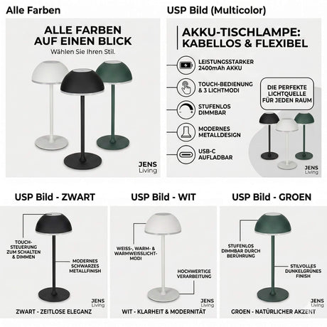 USPs der Jens Living LED Tischlampe