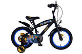 Volare Batman 14-Zoll-Kinderfahrrad schwarz - Sicherheit, Komfort und Spaß für jedes Kind!