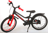 Volare Blaster Kinderfahrrad - Jungen - 16 Zoll - Schwarz/Rot - Prime Collection