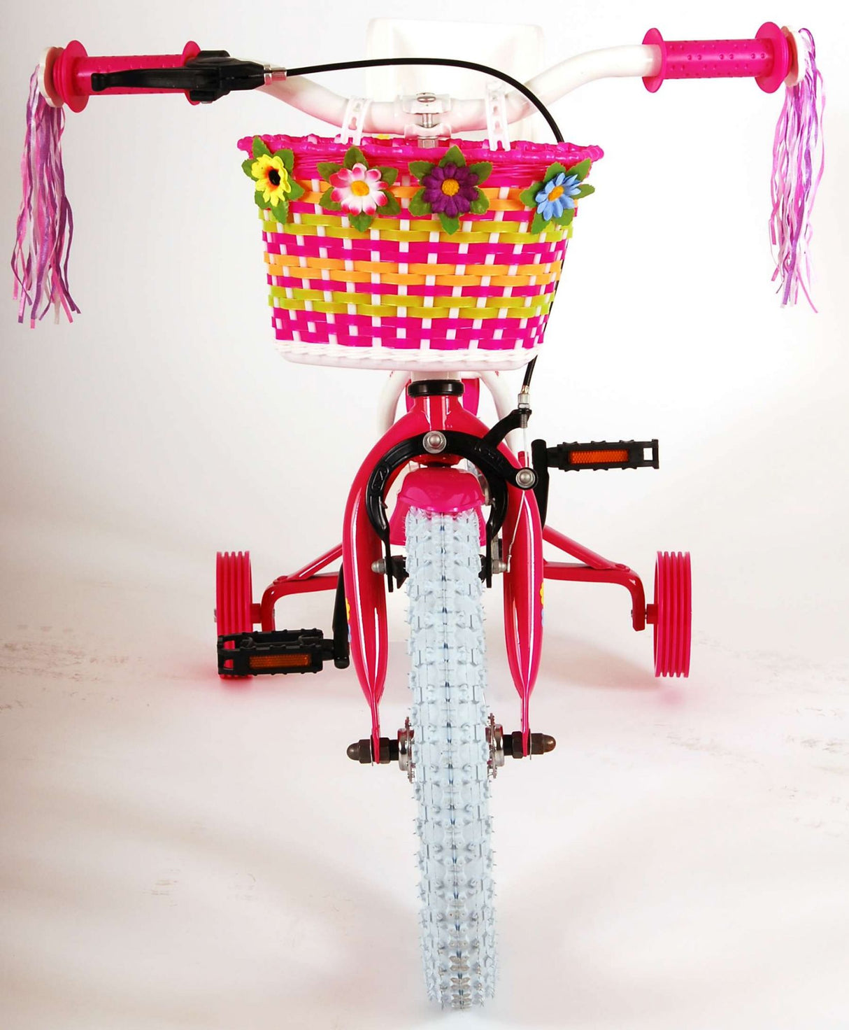 Volare Ashley Kinderfahrrad - Mädchen - 14 Zoll - Weiß - 95% zusammengebaut