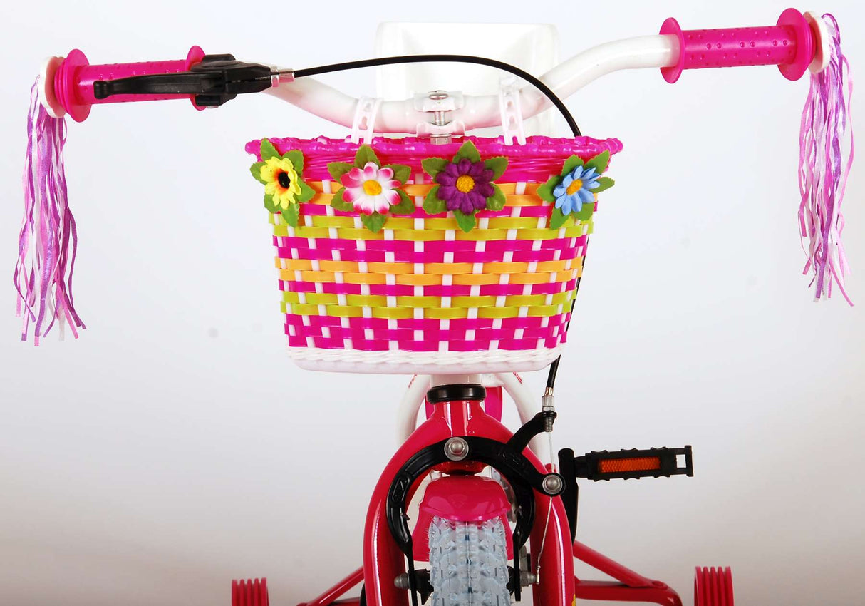 Volare Ashley Kinderfahrrad - Mädchen - 14 Zoll - Weiß - 95% zusammengebaut