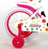 Volare Ashley Kinderfahrrad - Mädchen - 14 Zoll - Weiß - 95% zusammengebaut