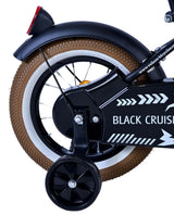 Volare Black Cruiser Kinderfahrrad - Jungen - 12 Zoll - Schwarz