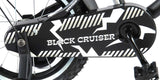 Volare Black Cruiser Kinderfahrrad - Jungen - 14 Zoll - Schwarz - 95% zusammengebaut