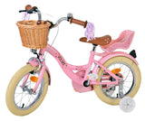 Volare Blossom Kinderfahrrad für Mädchen - 14 Zoll in Rosa für Kinder von 3,5 bis 5 Jahren