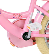 Volare Blossom Kinderfahrrad für Mädchen - 14 Zoll in Rosa für Kinder von 3,5 bis 5 Jahren