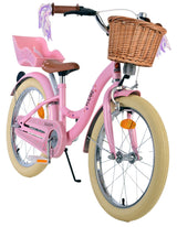 Volare Blossom Kinderfahrrad für Mädchen - 18 Zoll in Rosa für Kinder von 4 bis 7 Jahren