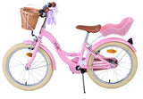 Volare Blossom Kinderfahrrad für Mädchen - 18 Zoll in Rosa mit Handbremsen