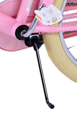 Volare Blossom Kinderfahrrad für Mädchen - 18 Zoll in Rosa mit Handbremsen