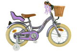 Volare Blossom Kinderfahrrad für Mädchen - 14 Zoll in Lila für sicheres Fahren