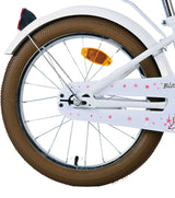 Volare Blossom Kinderfahrrad - Mädchen - 18 Zoll - Weiß