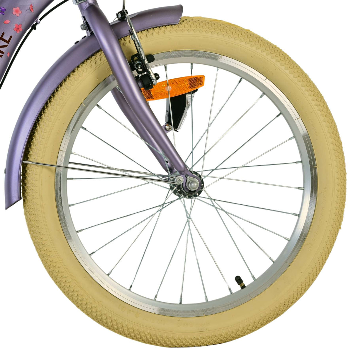 Volare Blossom Kinderfahrrad für Mädchen - 20 Zoll in Lila mit Nexus 3 Gängen