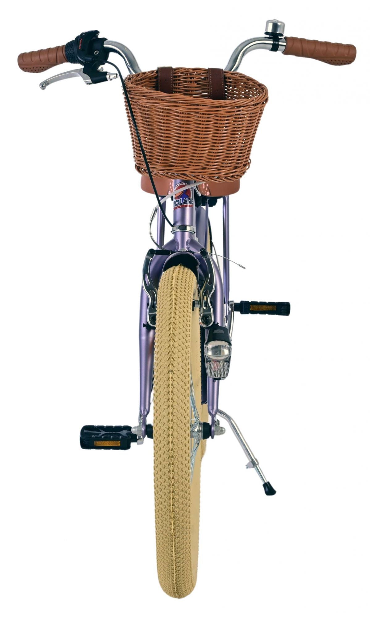 Volare Blossom Kinderfahrrad für Mädchen - 20 Zoll in Lila mit Nexus 3 Gängen