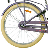 Volare Blossom Kinderfahrrad für Mädchen - 26 Zoll in Lila mit 3 Gängen