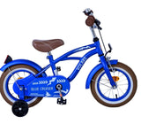 Volare Blue Cruiser Kinderfahrrad - Jungen - 12 Zoll - Blau - 95% zusammengebaut