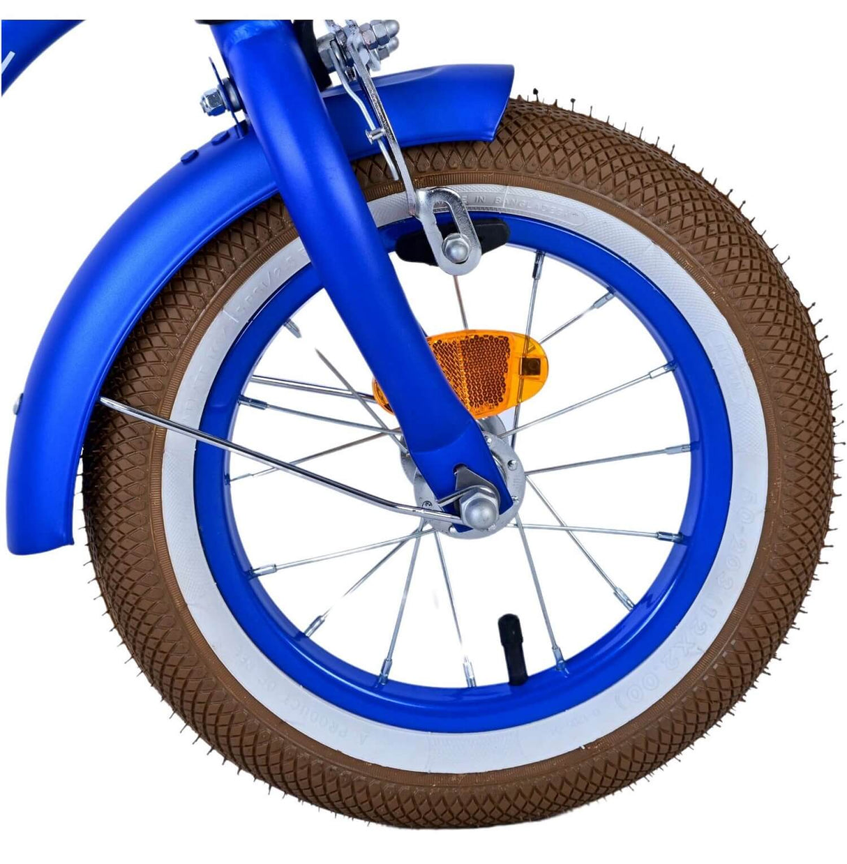 Volare Blue Cruiser Kinderfahrrad - Jungen - 12 Zoll - Blau - 95% zusammengebaut