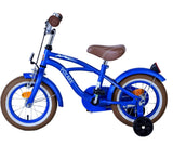 Volare Blue Cruiser Kinderfahrrad - Jungen - 12 Zoll - Blau - 95% zusammengebaut