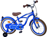 Volare Blue Cruiser Kinderfahrrad für Jungen - 16 Zoll in Blau für Kinder von 4 bis 6 Jahren