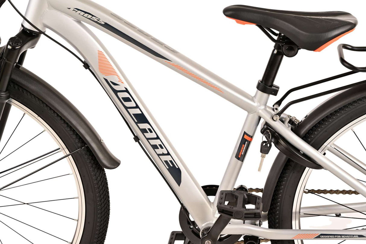 Modernes Design und Top-QualitÃ¤t vereint im Volare Cross 24-Zoll-Bike.