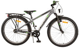 Volare Cross Kinderfahrrad - Jungen - 24 Zoll - dunkelgrau- Shimano Nexus 3 Gänge