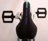 Volare Glamour Kinderfahrrad - Mädchen - 18 Zoll - Weiß/Mintgrün - Prime Collection