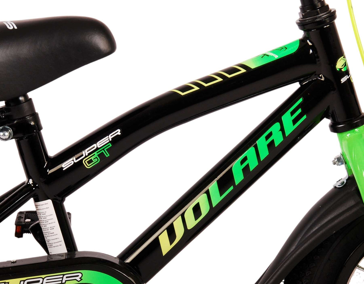 Volare Super GT Kinderfahrrad - Jungen - 12 Zoll - Grün