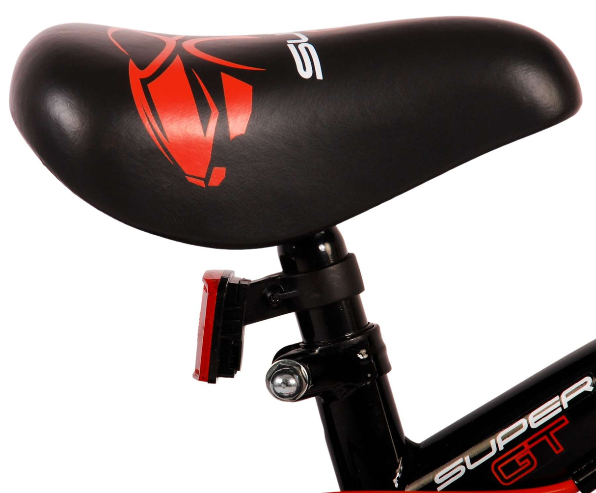 Volare Super GT Kinderfahrrad - Jungen - 12 Zoll - Rot - Zwei Handbremsen